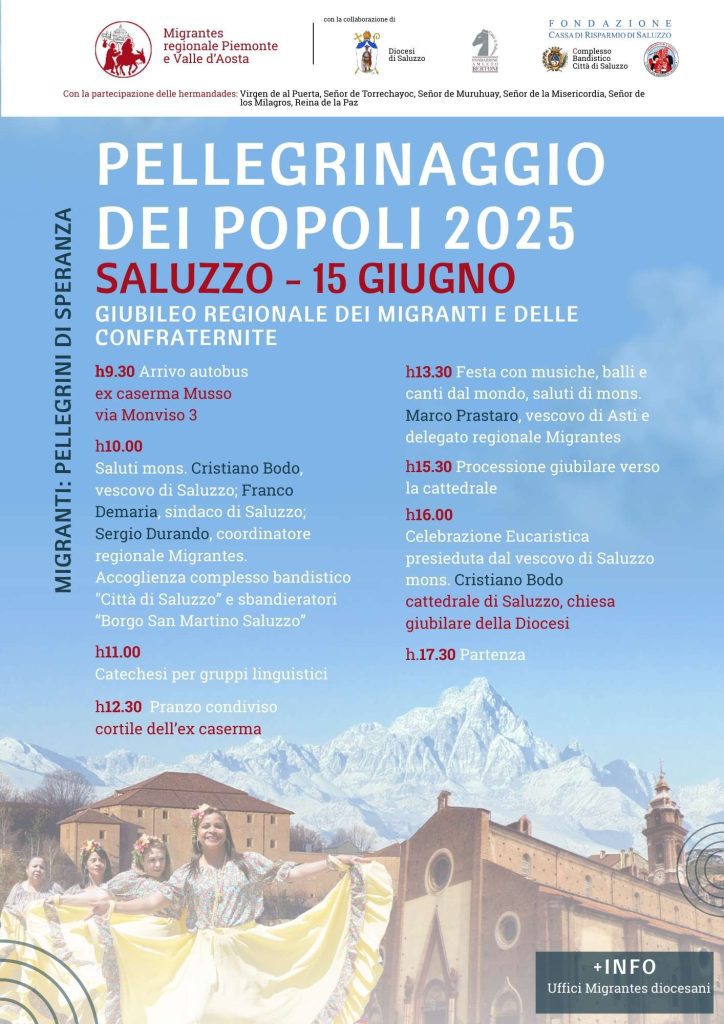 Pellegrinaggio dei popoli Piemonte VDA