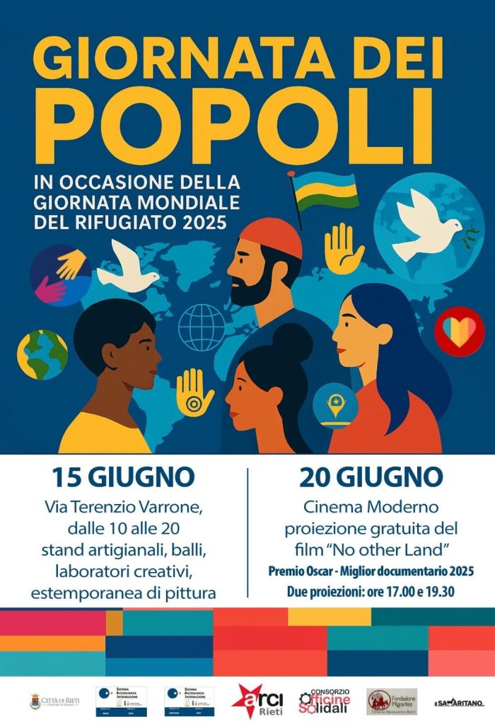 Festa dei popoli 2025 a Rieti