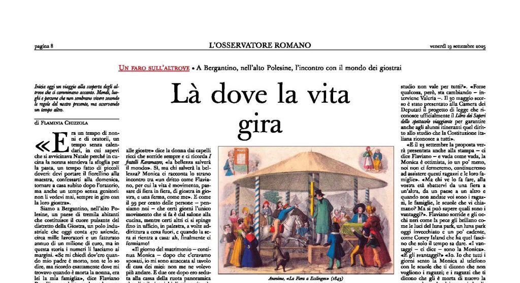 Osservatore Romano Bergantino