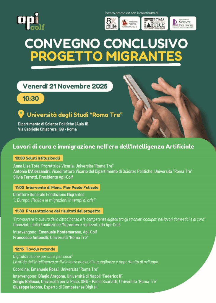 Convegno Api Colf - Fondazione Migrantes 2025