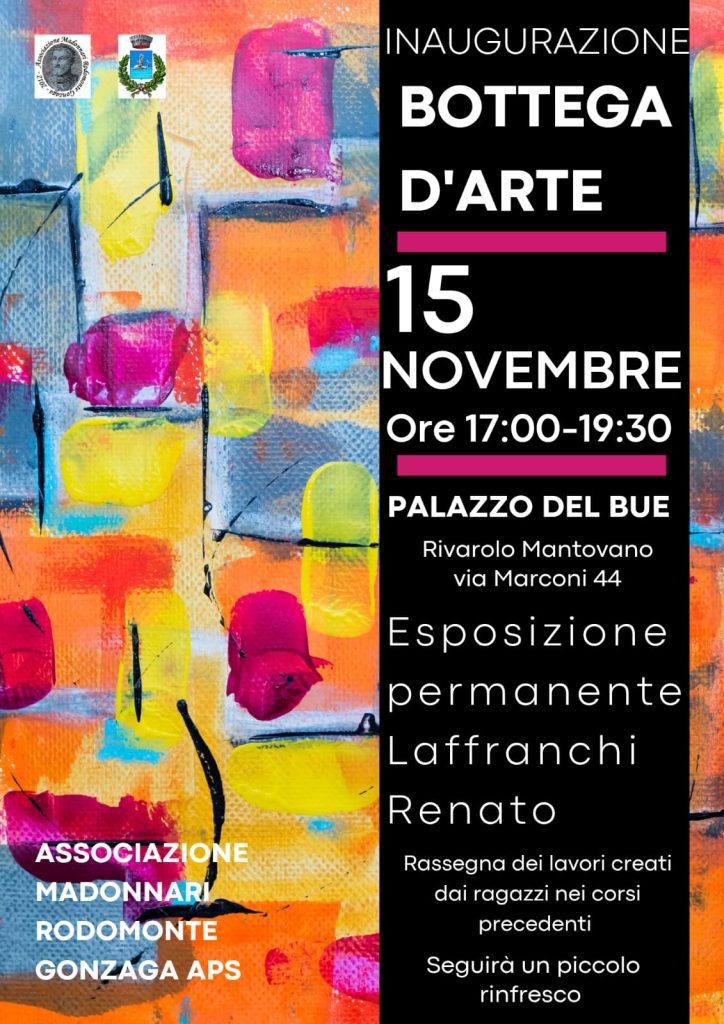 Inaugurazione Bottega d'arte Rivarolo