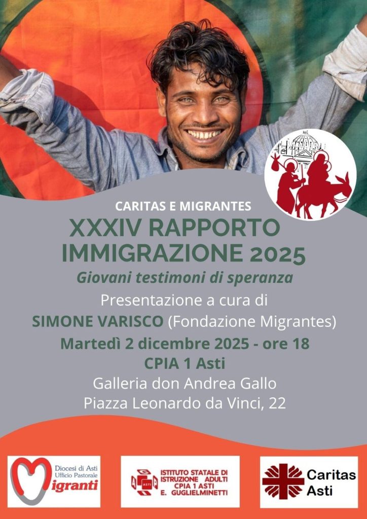 Rapporto Immigrazione 2025 Asti