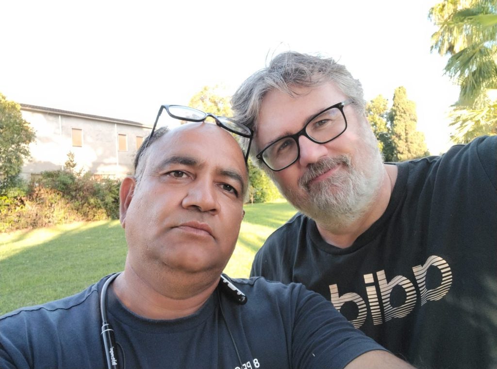 Balbir Singh e Marco Omizzolo