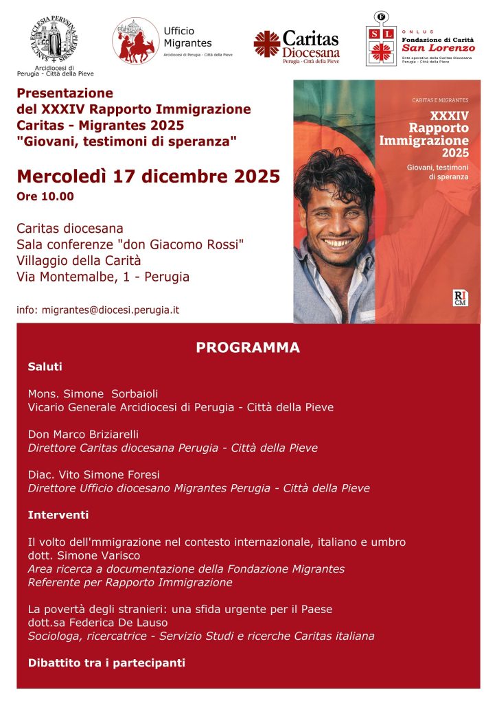 Rapporto Immigrazione Perugia 2025