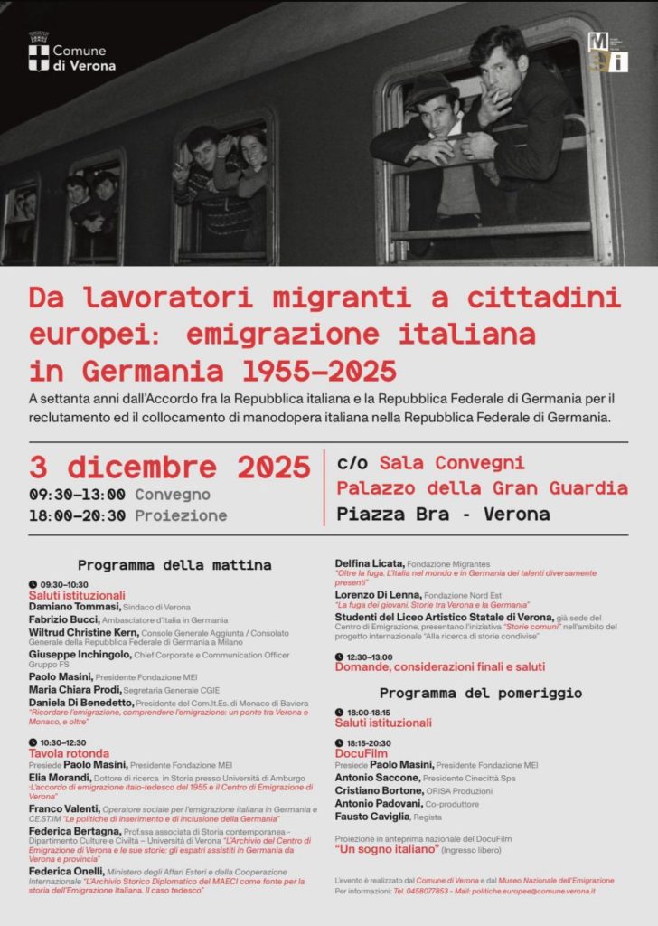 Verona Accordo Italia Germania 2025