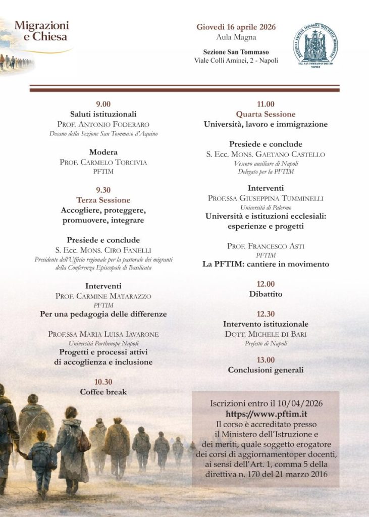 Napoli "migrazioni e Chiesa" 2026