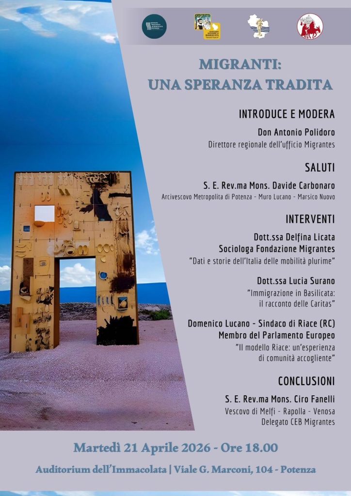 Convegno regionale Migrantes Basilicata 2026