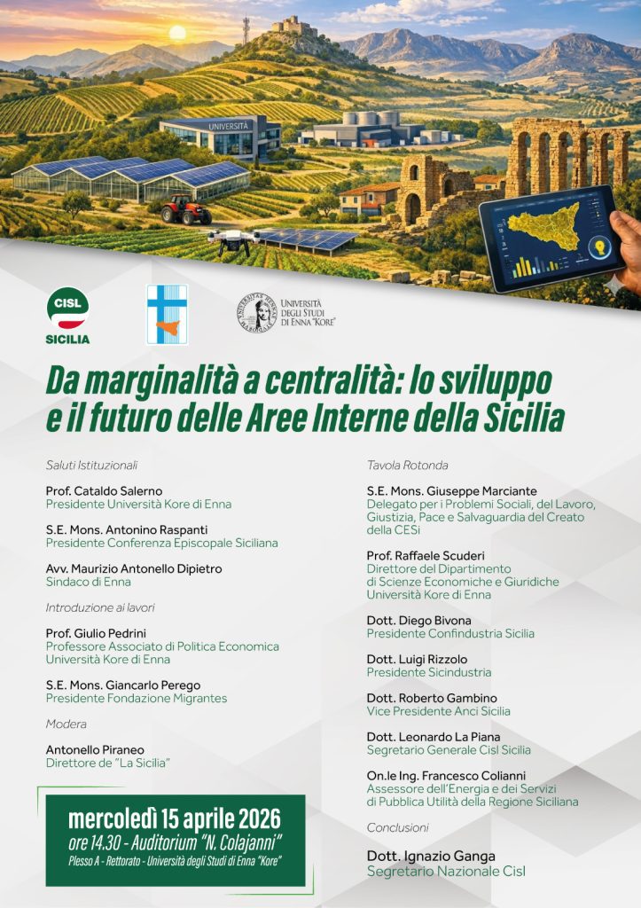 Enna 2026 Aree interne Perego